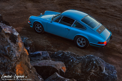 Porsche 911 F Gulfblau © Dirk Patschkowski / Limited-Legends / FineArtPrint / Auto Art / Car Art / Kunstdruck / Autofotografie / Car Photo